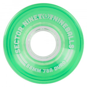 Колеса Sector9 Nineballs 61 mm / 78 A white/green 