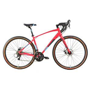Велосипед Stark Gravel 700.5 D 28&quot; красный/синий/голубой рама: 18&quot; (2024) 
