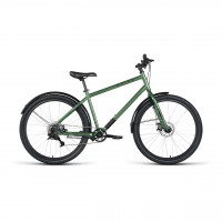 Велосипед Forward Spike 27.5 D зеленый/черный рама: 18 (2023)