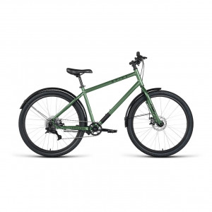 Велосипед Forward Spike 27.5 D зеленый/черный рама: 18 (2023) 