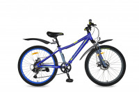 Велосипед Wind ReFlex 24" синий, рама 13.5" (2022)