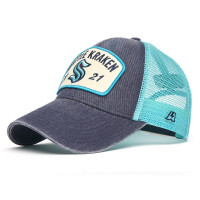 Бейсболка Atributika&Club NHL Seattle Kraken синяя-голубая (55-58 см) 31382