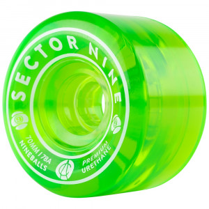 Колеса Sector9 9-balls 70 mm / 78 A green 