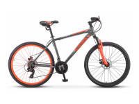 Велосипед Stels Navigator-500 D 26" F020 серый/красный рама 20 (2022)