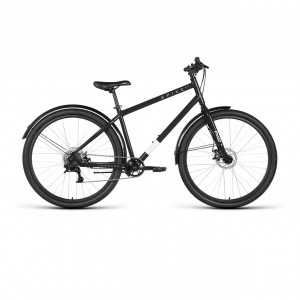 Велосипед Forward Spike 29 D черный/серебристый рама: 18 (2023) 