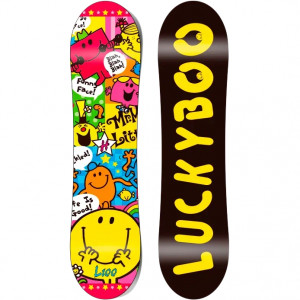Сноуборд Luckyboo Playground желтый (2024) 