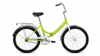 Велосипед Forward Valencia 24 1.0 зеленый/серый рама 16" (2021)