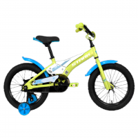 Велосипед Stark Tanuki 16" Boy зеленый/синий/белый Рама:One Size (2023)