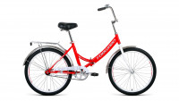 Велосипед Forward Valencia 24 1.0 красный/серый рама 16" (2021)