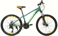 Велосипед Welt Peak 24 D Рама: 13  Dark Green (2022)