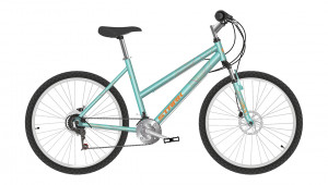 Велосипед Stark Luna 26.1 D голубой/оранжевый Рама: 14.5&quot; (2022) 