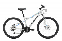 Велосипед Stark Slash 26.2 D серый/голубой Рама: 18" (2022)
