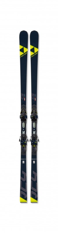 Горные лыжи Fischer RC4 Worldcup GS Women Curv Booster + крепления RC4 Z17 FF BRAKE 85 [A] черн./син./желт (2020)