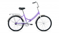 Велосипед Forward Valencia 24 1.0 фиолетовый/серый рама 16" (2021)