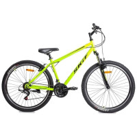 Велосипед Skif MTB HT 27.5 ярко-зеленый/черный рама: 17" (2022)