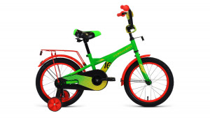 Велосипед Forward Crocky 16 зеленый/оранжевый (2021) 