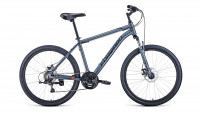 Велосипед Forward HARDI 26 2.1 D серый матовый/черный 18" (2022)