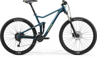 Велосипед Merida One-Twenty RC 300 29" TealBlue/Lime Рама:S(16") (2022)