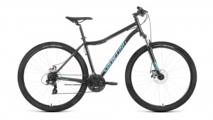 Велосипед Forward Sporting 29 2.2 D черный/бирюзовый 17&quot; (2022) 