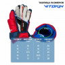 Перчатки Vitokin Neon PRO JR красные/синие S22 - Перчатки Vitokin Neon PRO JR красные/синие S22