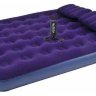 Надувная кровать Relax Flocked Air Bed Queen с 2 подушками и ручным насосом 203х152х22 синяя - shop_items_catalog_image14732.jpg