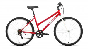 Велосипед Altair MTB HT 26 low красный/белый рама: 17&quot; (2022) 