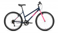 Велосипед Altair MTB HT 26 low темно-синий/розовый рама: 15" (2022)