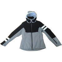 Горнолыжная куртка One More 101 Woman Insulated Ski Jacket IT grey/black/white 0D101B0-9ABA