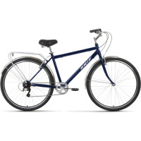 Велосипед Skif Dortmund 28 2.0 темно-синий/белый рама 19" (2024)