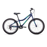 Велосипед Forward Iris 24 2.0 D темно-синий рама: 12" (2023)