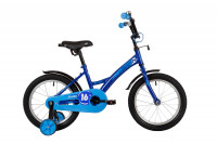 Велосипед Novatrack Strike 16" синий (2022)