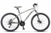 Велосипед Stels Navigator-590 MD 26" K010 серый/салатовый (2020)