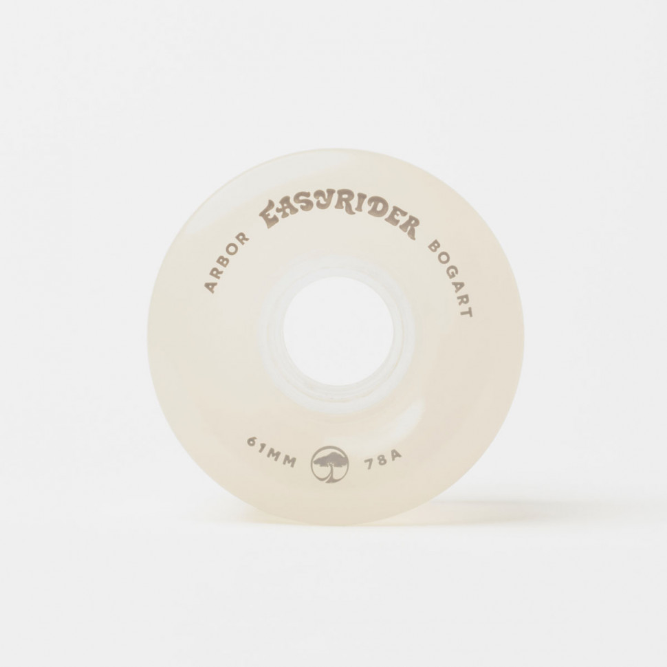 Колёса для лонгборда Arbor Bogart Fusion 61 mm / 78 A ghost white (2020)