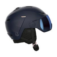 Шлем с визором Salomon Icon Lt Visor Wisteria (2022)