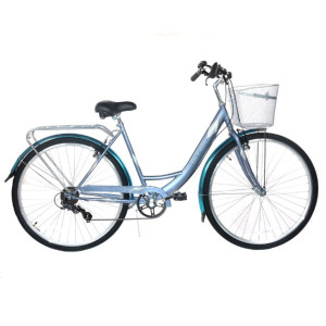 Велосипед Stels Navigator 395 V 28 Z010 серый/голубой рама: 20&quot; (2024) 