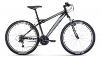 Велосипед Forward Flash 26 1.0 черный/серый 15" (2022)