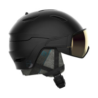 Шлем с визором Salomon Mirage Sigma W Black/Forest/Bg Sol (2022)