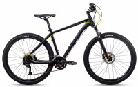 Велосипед Aspect Air Comp 27.5 черно-зеленый рама: 16" (2022)
