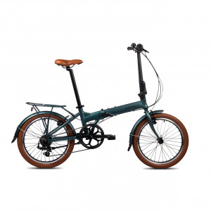 Велосипед Aspect Borneo 7 20&quot; зеленый (2024) 