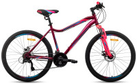 Велосипед Stels Miss-5000 D 26" V020 фиолетовый/Розовый (2021)
