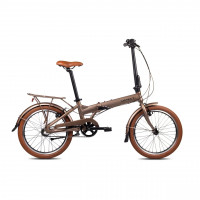 Велосипед Aspect Borneo 3 20" коричневый (2024)
