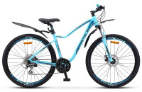 Велосипед Stels Miss-7700 MD 27.5" V010 бирюзовый рама: 17" (2023)