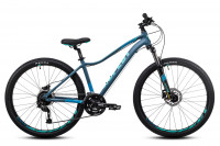 Велосипед Aspect Aura 27.5" серо-бирюзовый рама 18" (2022)
