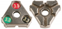 Ключ ниппельный BIKE HAND YC-1А для спиц 3,2/3,3/3,5 мм
