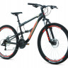 Велосипед Forward Raptor 27.5 2.0 disc черный/красный (2021) - Велосипед Forward Raptor 27.5 2.0 disc черный/красный (2021)