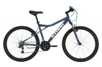 Велосипед Stark Slash 26.1 V серый/голубой Рама: 18" (2022)