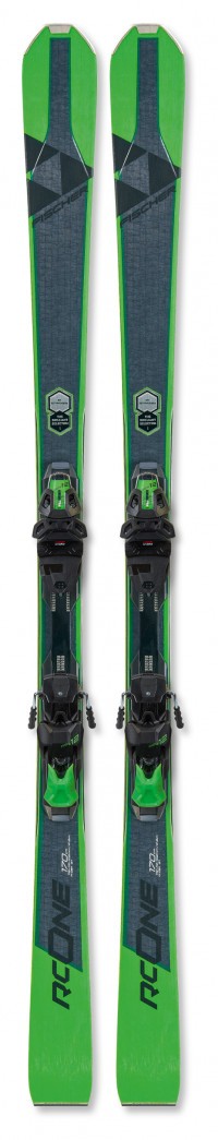 Горные лыжи Fischer Brilliant RC One Multiflex + крепления RSW 12 GW Powerrail Brake 85 [F] (2020)