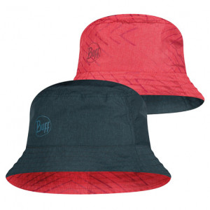 Панама Buff Travel Bucket Hat Collage Red-Black m/l 