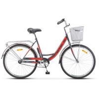 Велосипед Stels Navigator-245 26" Z010 серый/красный (2021)