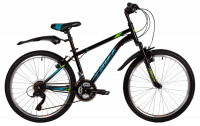 Велосипед Foxx Aztec 24" черный рама 14" (2022)